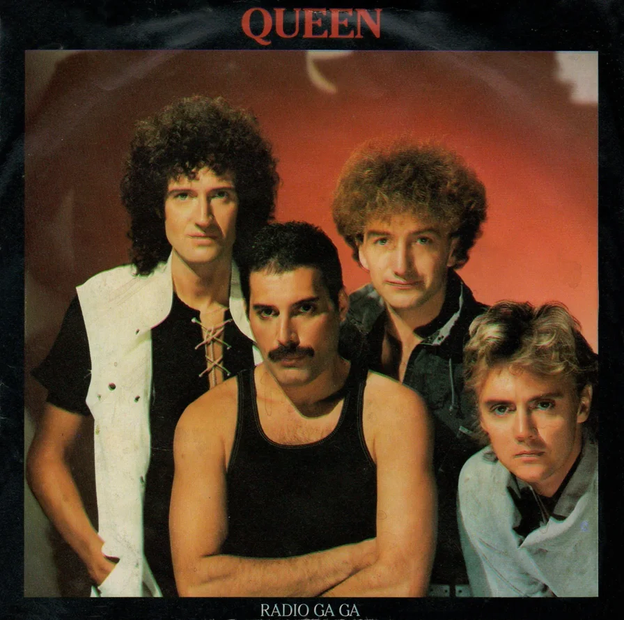 Radio Ga Ga — обложка сингла Queen 1984