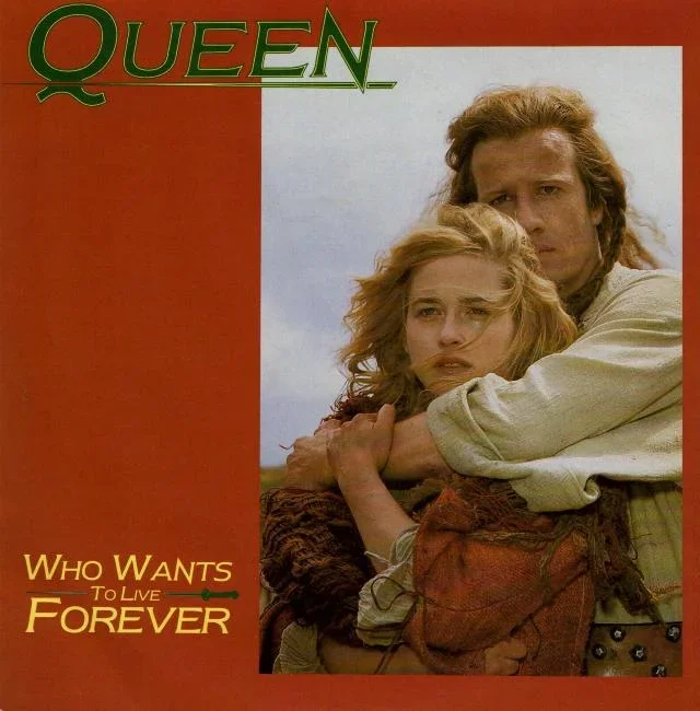 Who Wants to Live Forever — обложка сингла Queen 1986