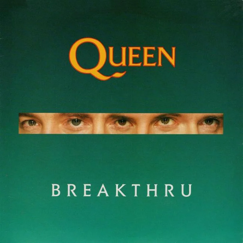 Breakthru — обложка сингла Queen 1989