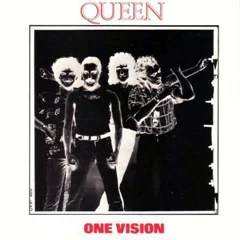 One Vision — обложка сингла Queen 1985